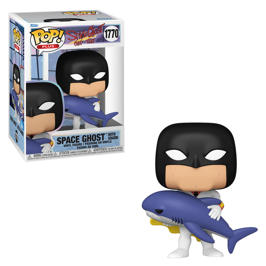 FUNKO POP PLUS SPACE GHOST COAST TO COAST - SPACE GHOST WITH SHARK 1770