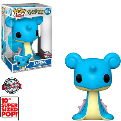 FUNKO POP POKÉMON EXCLUSIVE - LAPRAS (10" SUPER SIZED) 867