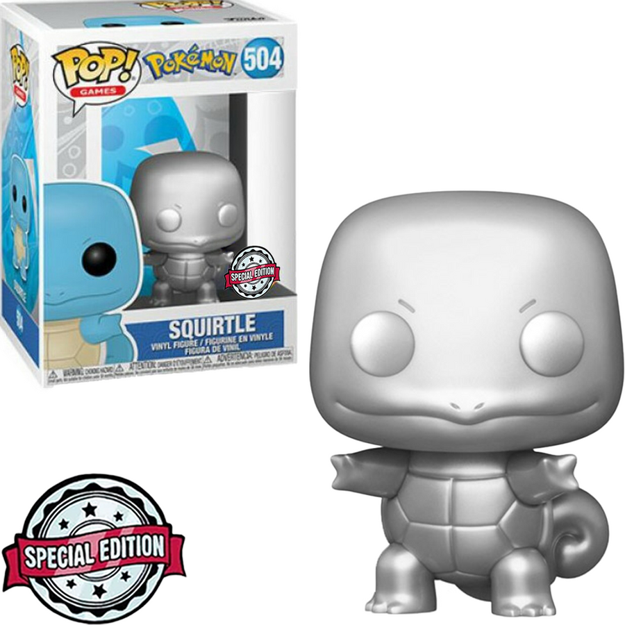 FUNKO POP POKÉMON EXCLUSIVE - SQUIRTLE 504