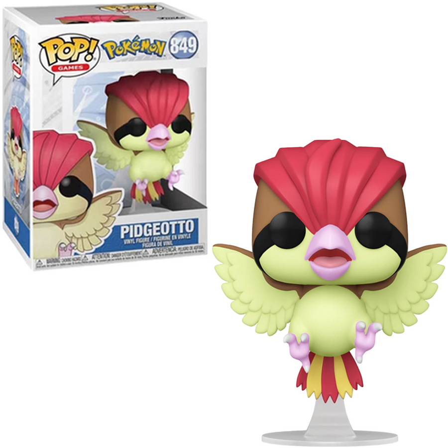 FUNKO POP GAMES POKÉMON - PIDGEOTTO 849