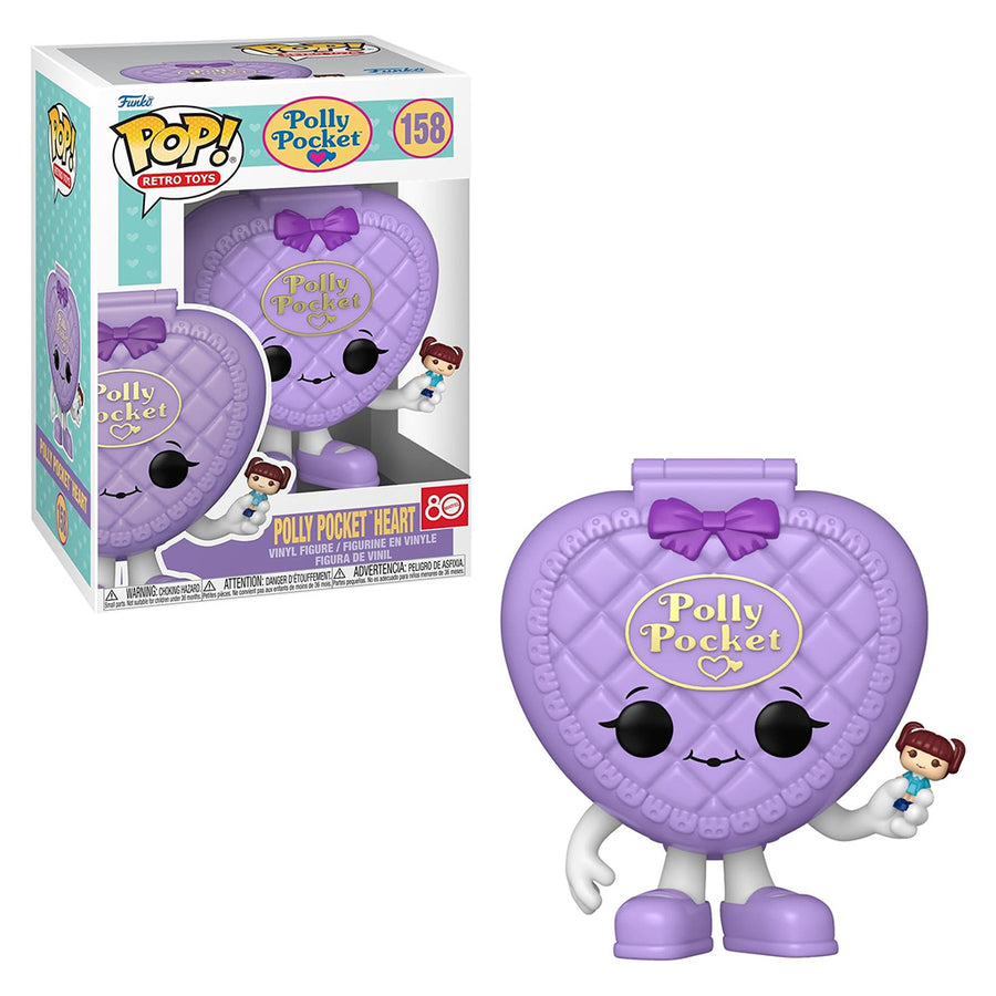 FUNKO POP RETRO TOYS POLLY POCKET - POLLY POCKET HEART 158 BRINDE