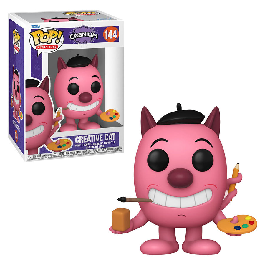 FUNKO POP RETRO TOYS CRANIUM - CREATIVE CAT 144 BRINDE