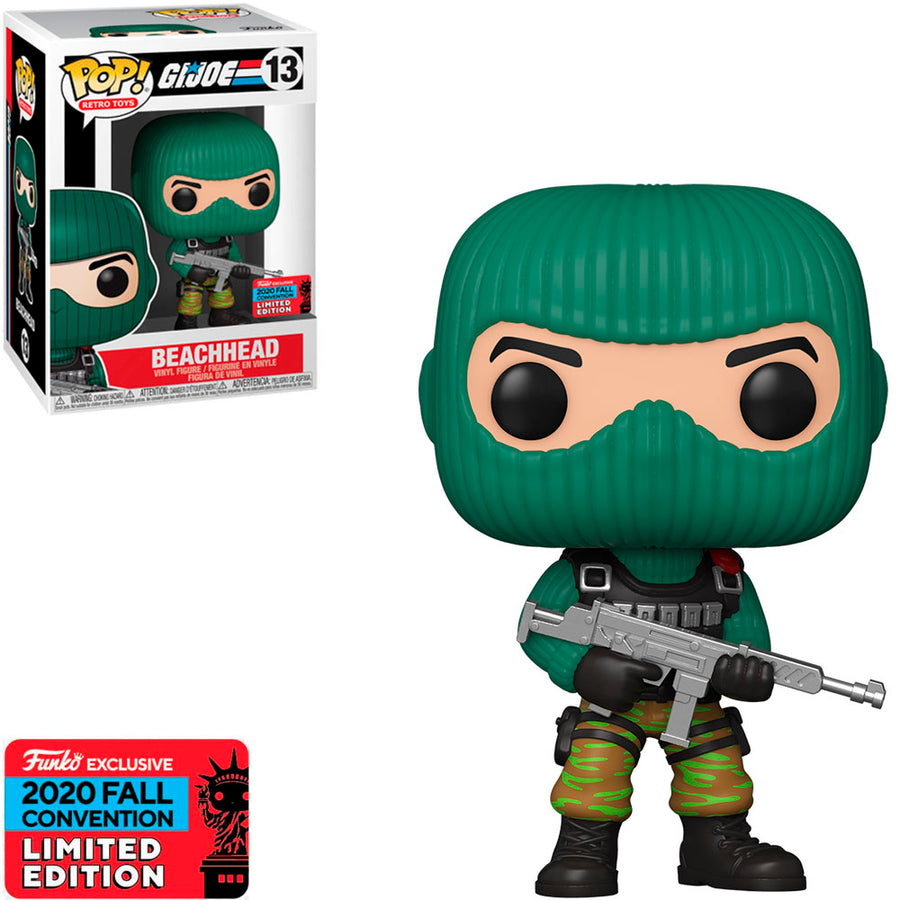 FUNKO POP RETRO TOYS G.I. JOE NYCC 2020 EXCLUSIVE - BEACHHEAD 13 BRINDE