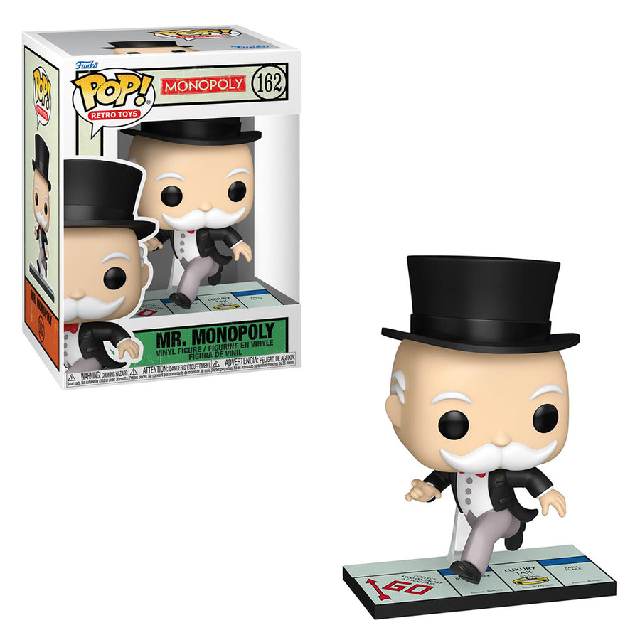 FUNKO POP RETRO TOYS MONOPOLY - MR. MONOPOLY 162 BRINDE