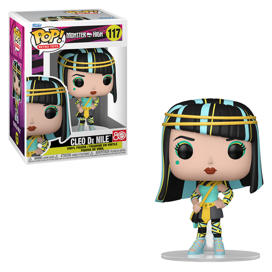 FUNKO POP RETRO TOYS MONSTER HIGH - CLEO DE NILE 117 BRINDE