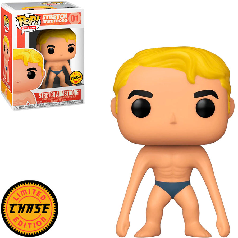 FUNKO POP RETRO TOYS - STRETCH ARMSTRONG 01 (CHASE) BRINDE