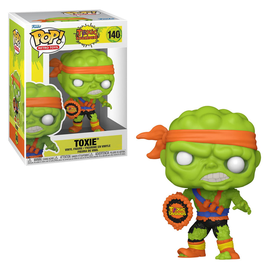 FUNKO POP RETRO TOYS TOXIC CRUSADERS - TOXIE 140 BRINDE