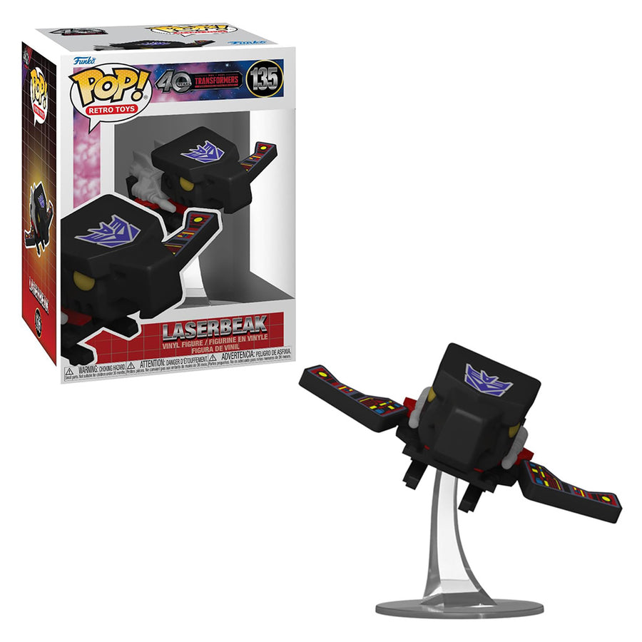 FUNKO POP RETRO TOYS TRANSFORMERS GENERATION 40TH ANNIVERSARY - LASERBEAK 135