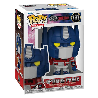 FUNKO POP RETRO TOYS TRANSFORMERS GENERATION 40TH ANNIVERSARY - OPTIMUS PRIME 131