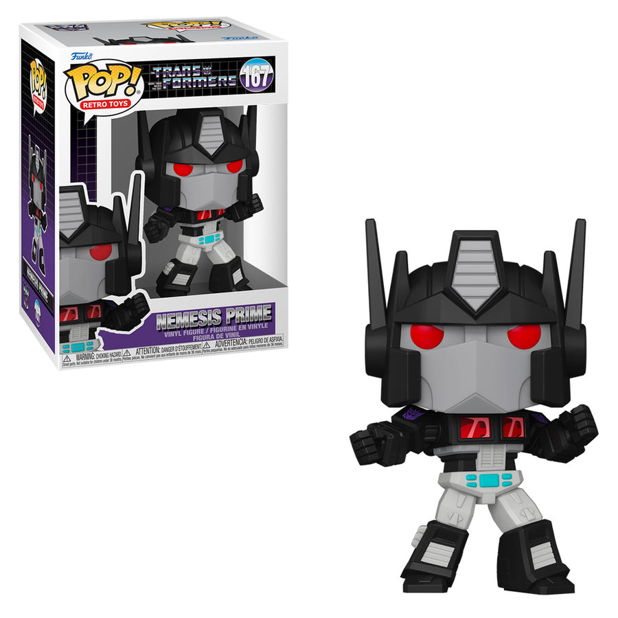 FUNKO POP RETRO TOYS TRANSFORMERS - NEMESIS PRIME 167 BRINDE