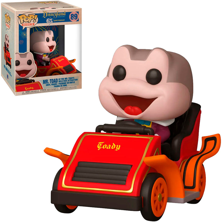 FUNKO POP RIDES DISNEYLAND RESORT 65TH - MR. TOAD WILD RIDE ATTRACTION 89 BRINDE