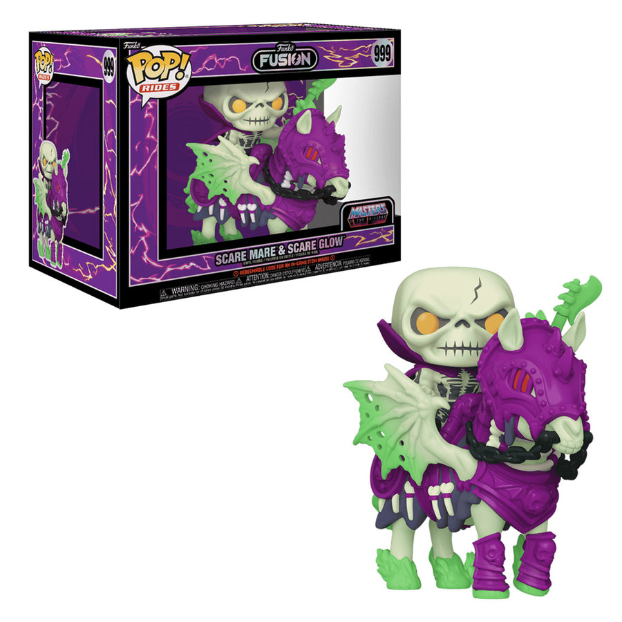 FUNKO POP RIDES FUNKO FUSION: MASTERS OF THE UNIVERSE - SCARE MARE & SCARE GLOW 999 BRINDE
