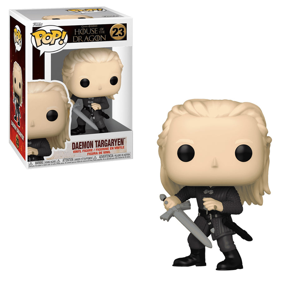 FUNKO POP GAME OF THRONES: HOUSE OF THE DRAGON - DAEMON TARGARYEN 23 BRINDE