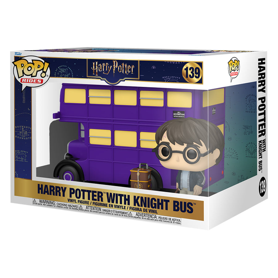 FUNKO POP RIDES HARRY POTTER - HARRY POTTER WITH KNIGHT BUS 139