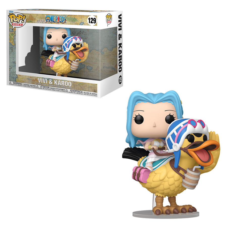 FUNKO POP RIDES ONE PIECE - VIVI & KAROO 129 BRINDE