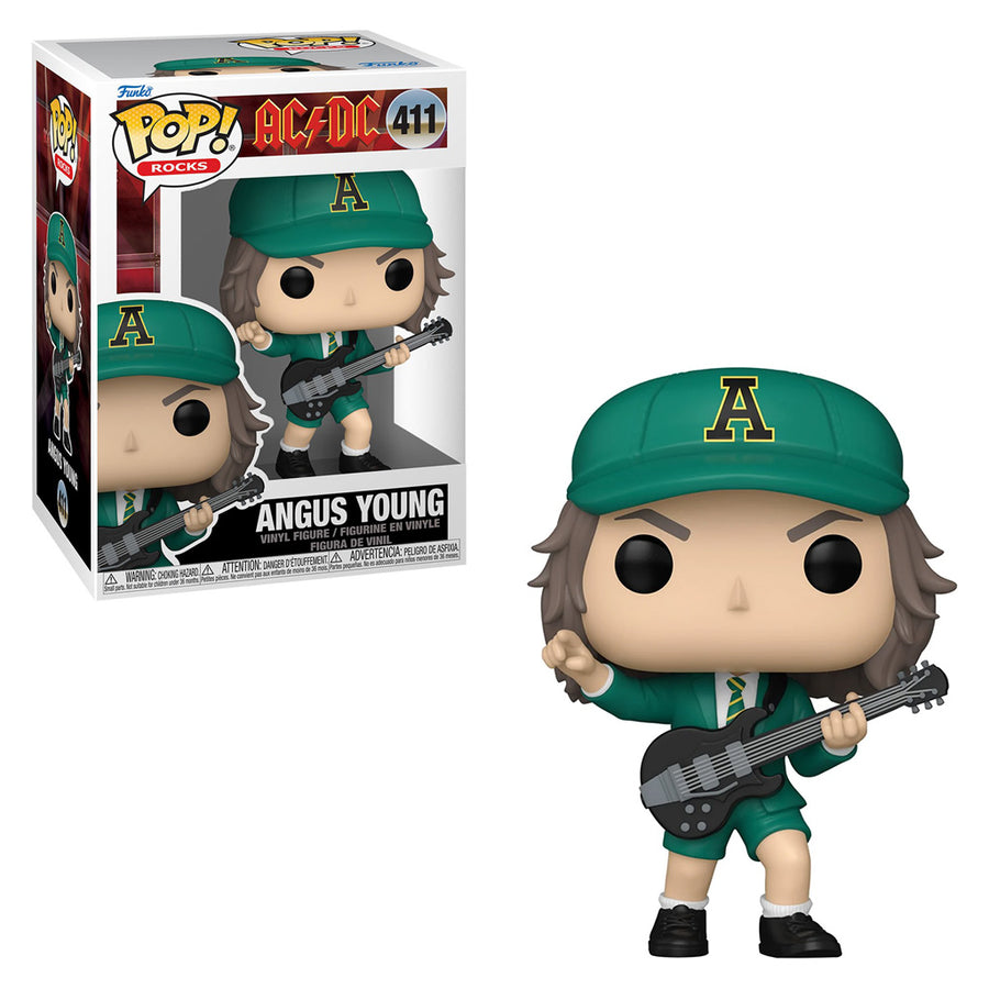 FUNKO POP ROCKS AC/DC - ANGUS YOUNG 411 BRINDE