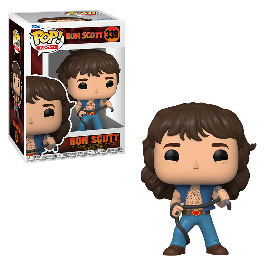 FUNKO POP ROCKS AC/DC - BON SCOTT 339 BRINDE