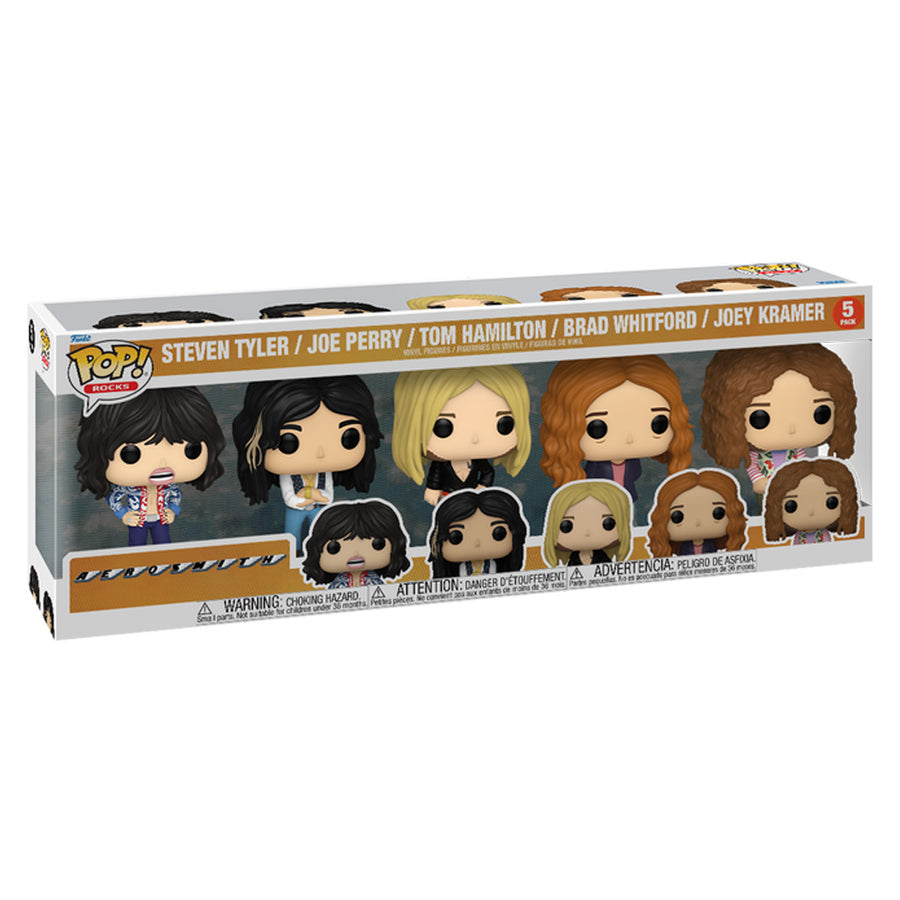 FUNKO POP ROCKS AEROSMITH 5-PACK (77189)