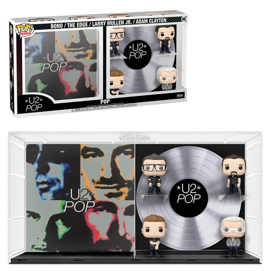 FUNKO POP ROCKS ALBUMS U2 POP 46 (67391) BRINDE