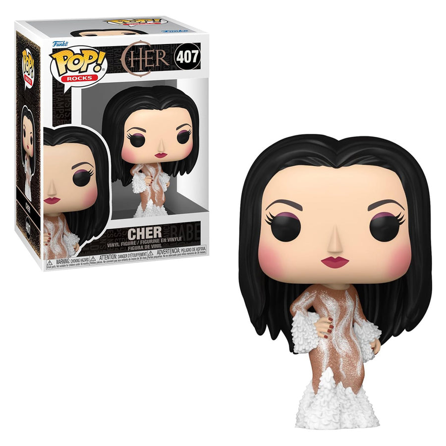 FUNKO POP ROCKS CHER (MET GALA 1974) 407 BRINDE