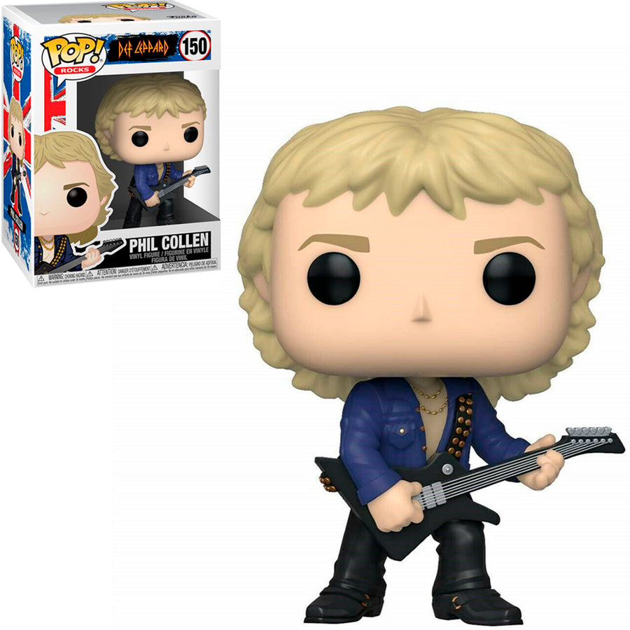 FUNKO POP ROCKS DEF LEPPARD - PHIL COLLEN 150 BRINDE
