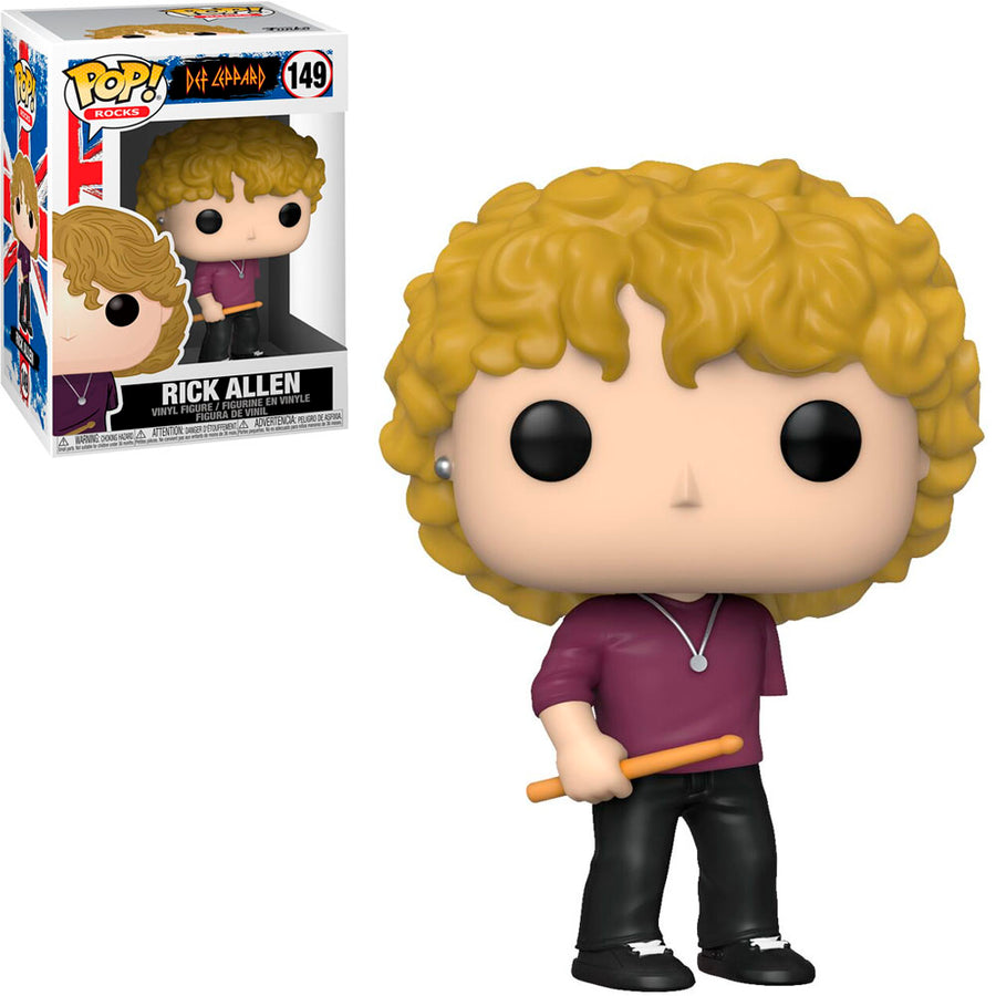 FUNKO POP ROCKS DEF LEPPARD - RICK ALLEN 149