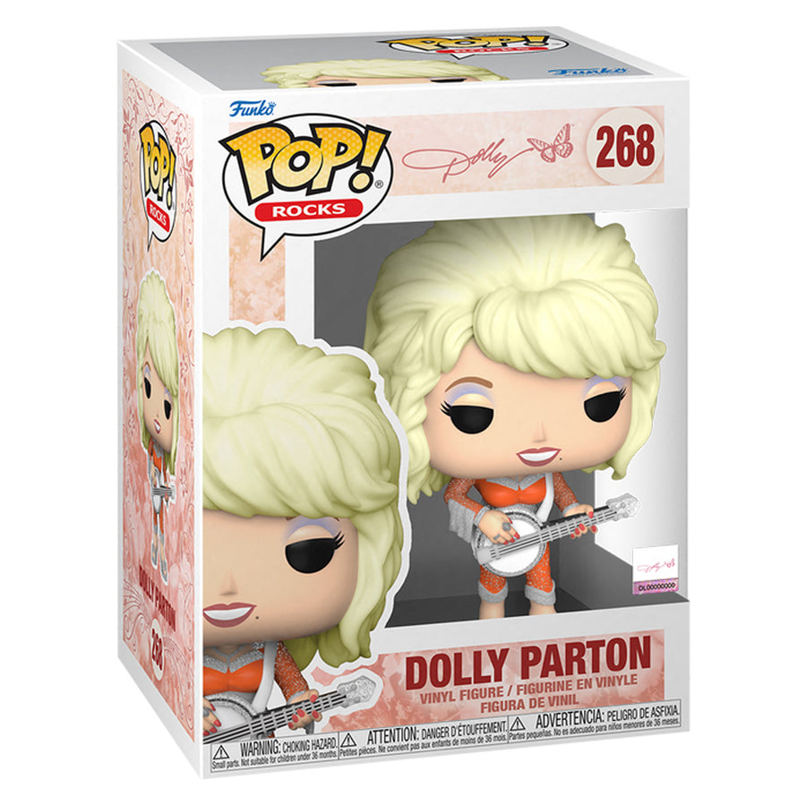 FUNKO POP ROCKS DOLLY - DOLLY PARTON 268