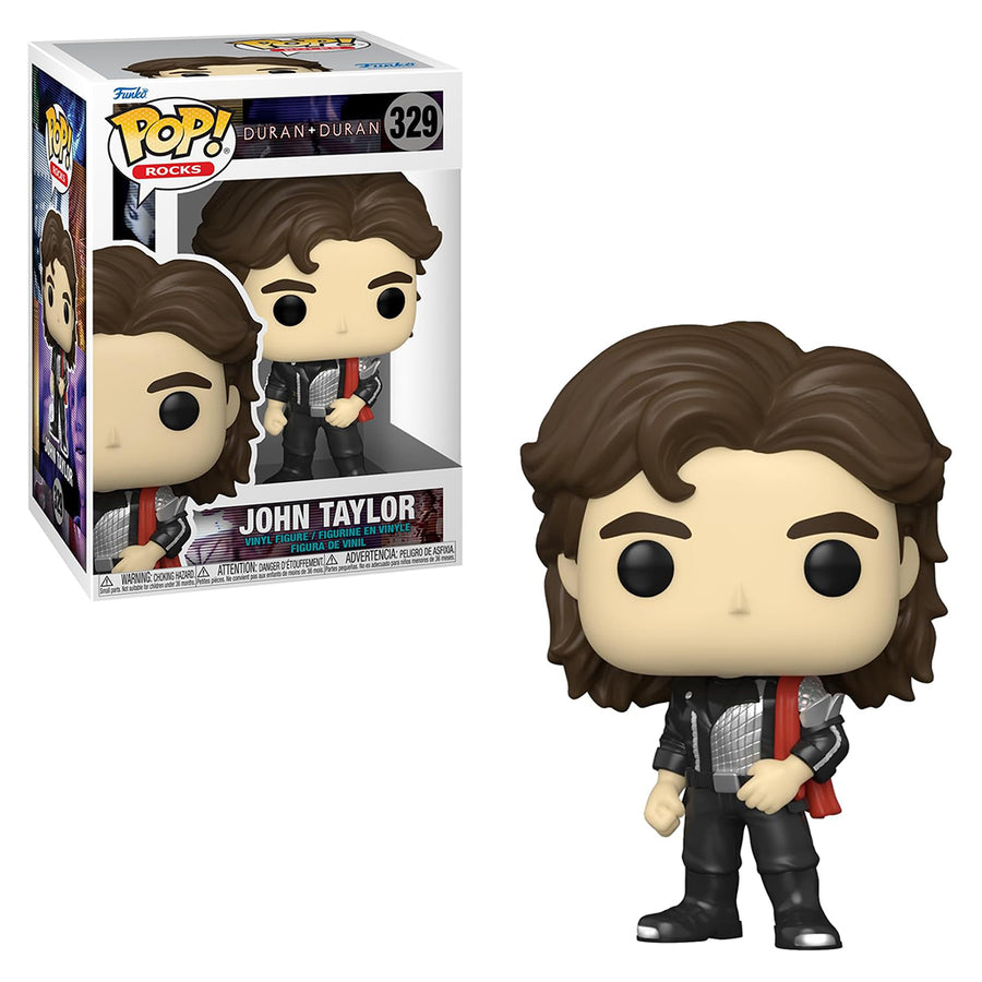 FUNKO POP ROCKS DURAN DURAN - JOHN TAYLOR 329 BRINDE