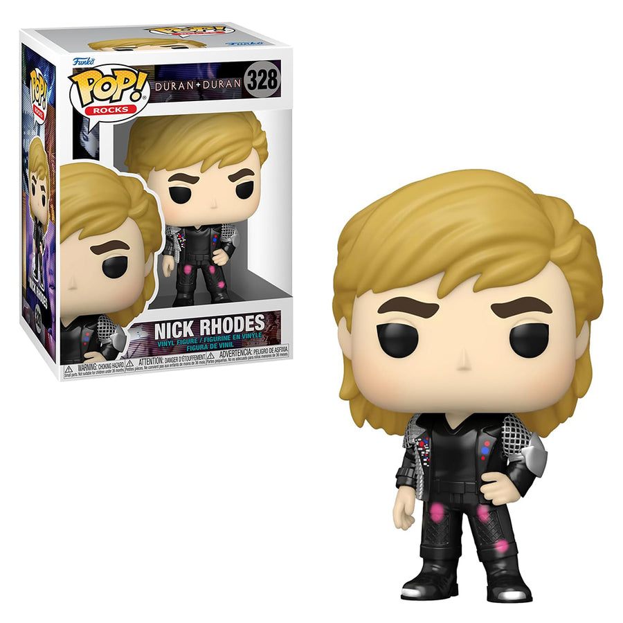 FUNKO POP ROCKS DURAN DURAN - NICK RHODES 328 BRINDE