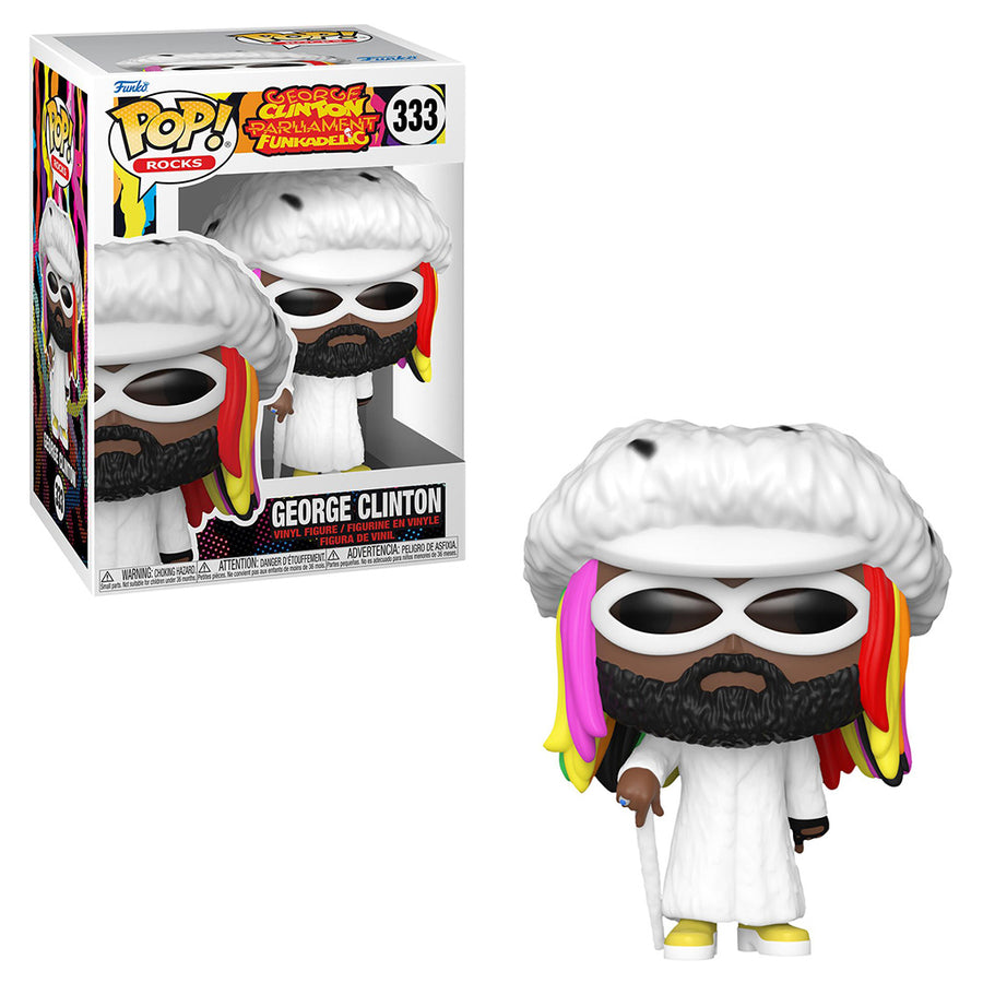 FUNKO POP ROCKS GEORGE CLINTON PARLIAMENT-FUNKADELIC - GEORGE CLINTON 333