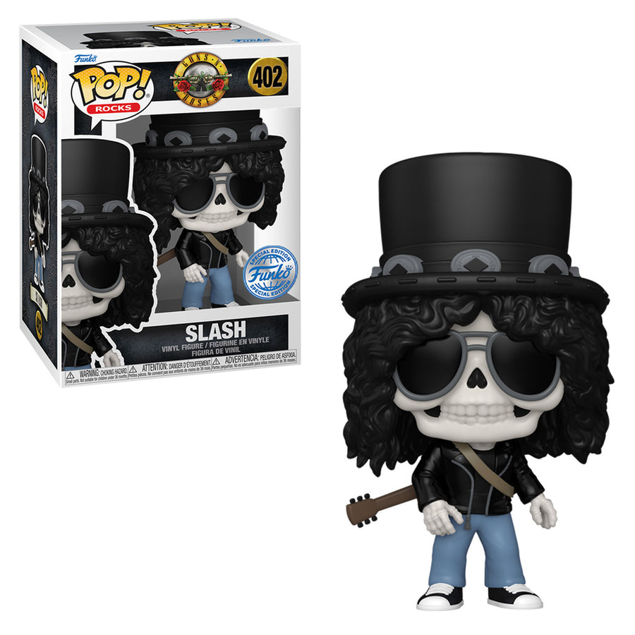 FUNKO POP ROCKS GUNS N' ROSES EXCLUSIVE - SLASH (SKELETON) 402