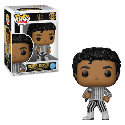 FUNKO POP ROCKS MICHAEL JACKSON 456 (GLITTER) BRINDE