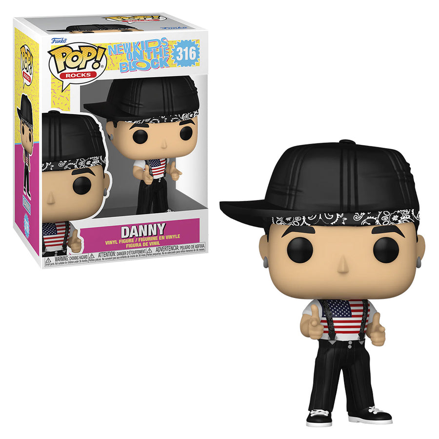 FUNKO POP ROCKS NEW KIDS ON THE BLOCK - DANNY 316 BRINDE