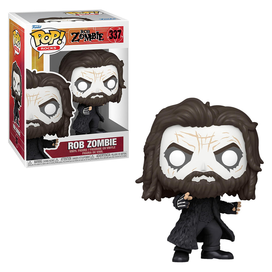 FUNKO POP ROCKS ROB ZOMBIE 337 BRINDE