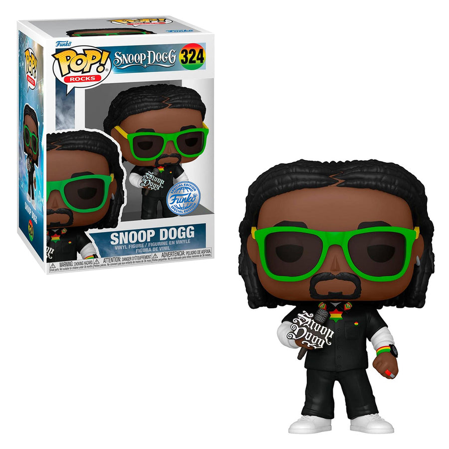 FUNKO POP ROCKS SNOOP DOGG EXCLUSIVE 324 BRINDE