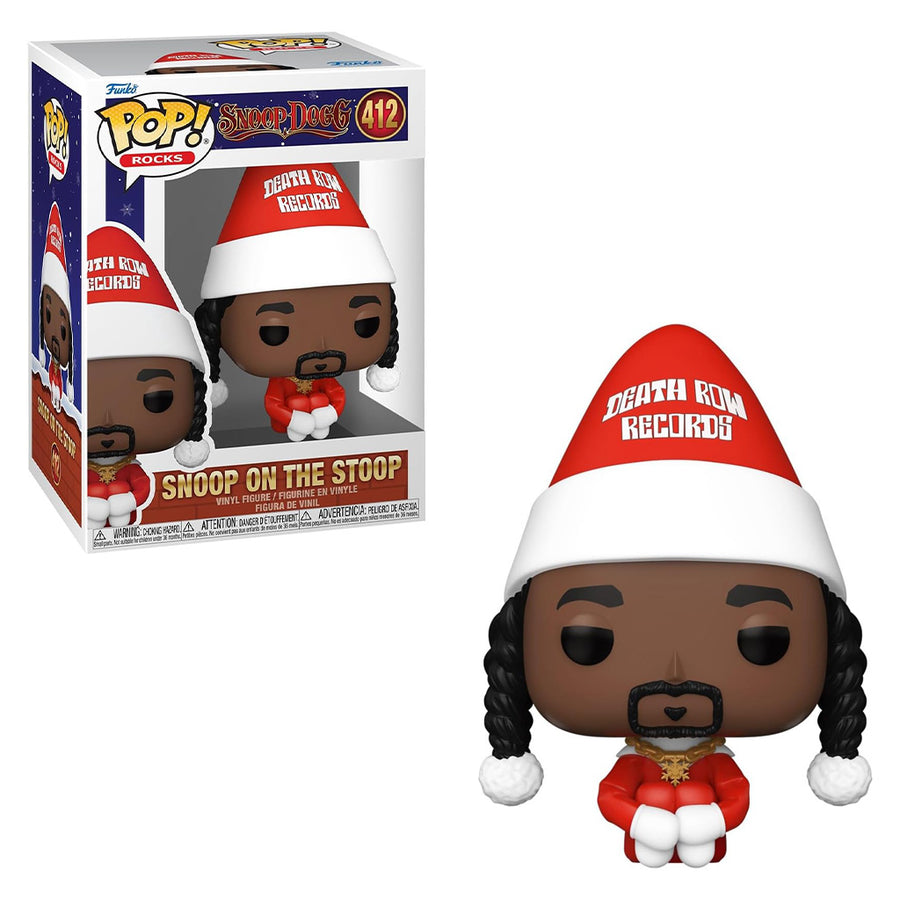 FUNKO POP ROCKS SNOOP DOGG - SNOOP ON THE STOOP 412 BRINDE