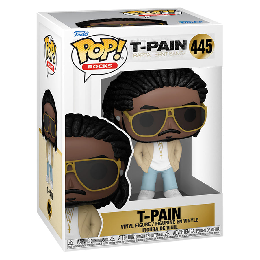 FUNKO POP ROCKS T-PAIN - T-PAIN (RAPPA TERNT SANGA) 445