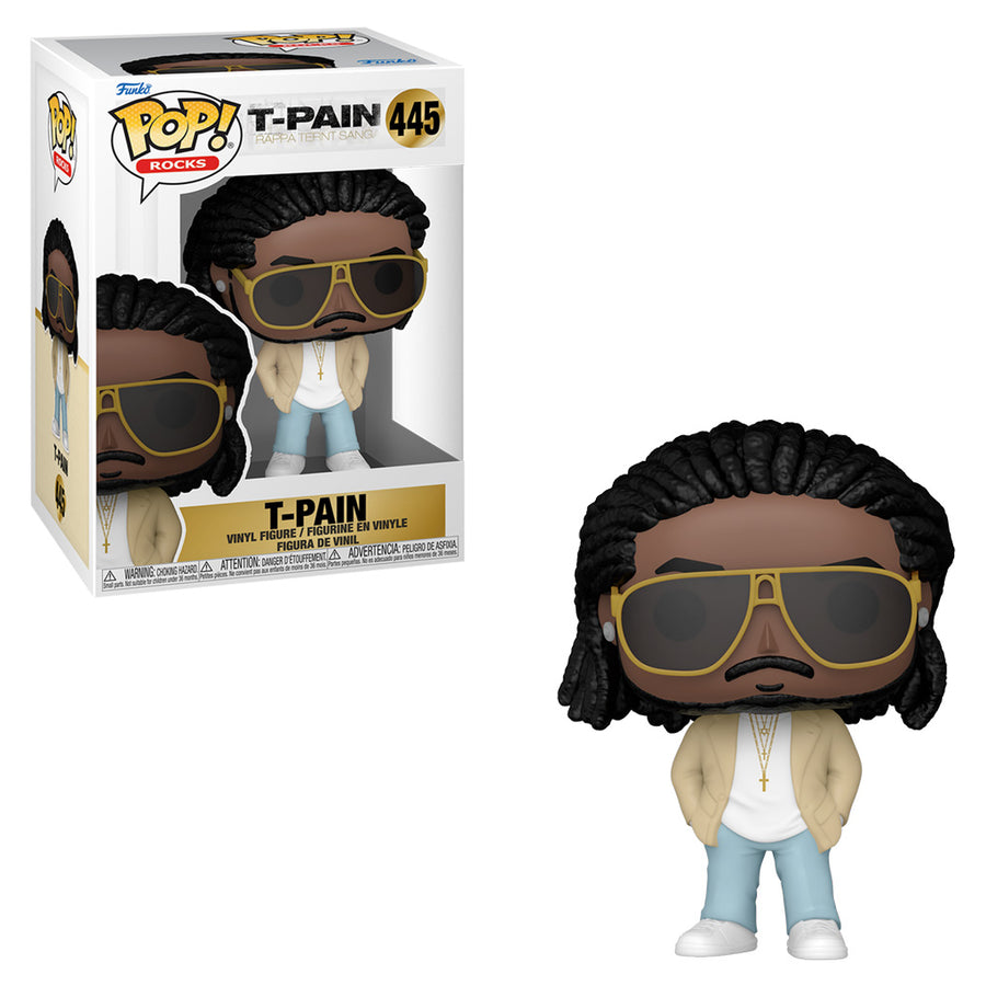 FUNKO POP ROCKS T-PAIN - T-PAIN (RAPPA TERNT SANGA) 445