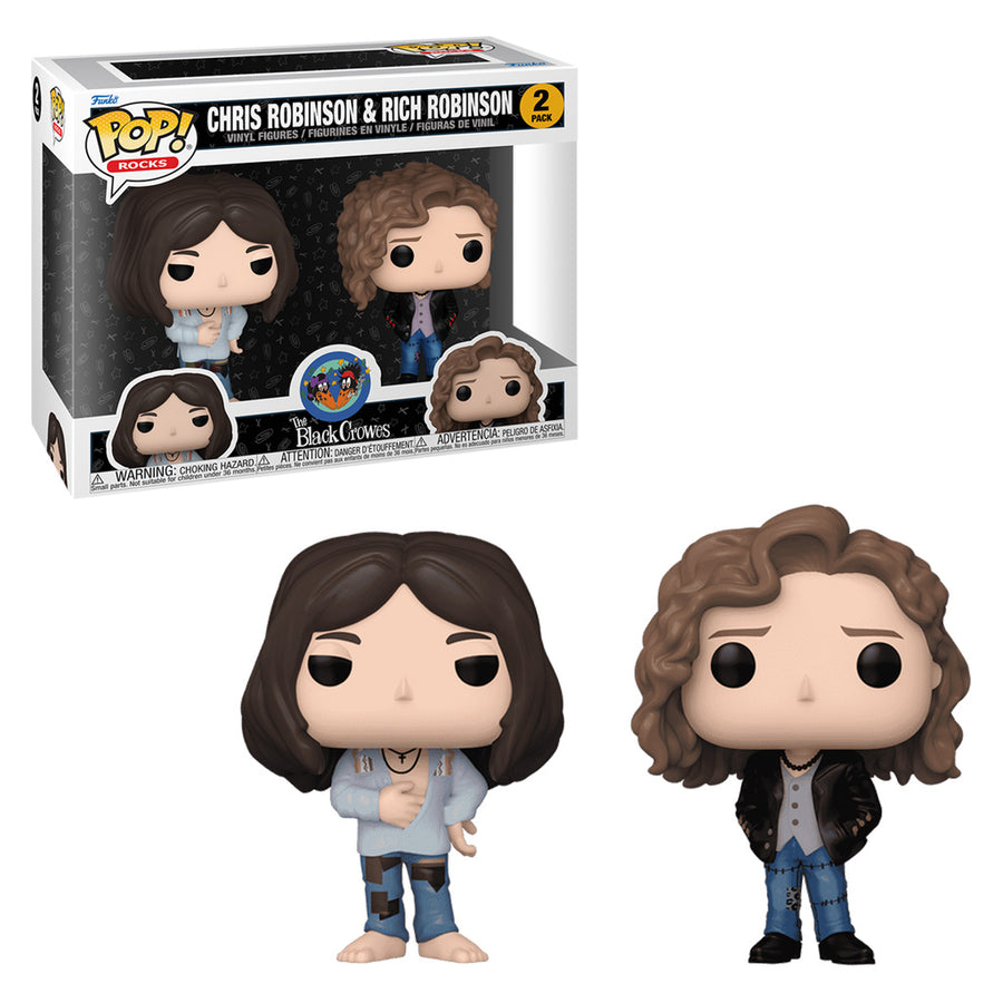 FUNKO POP ROCKS THE BLACK CROWES - CHRIS ROBINSON & RICH ROBINSON 2-PACK BRINDE