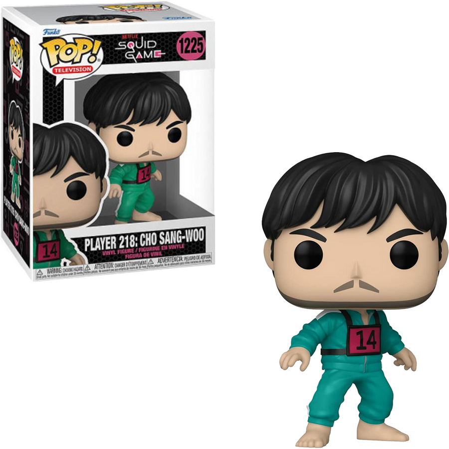FUNKO POP SQUID GAME - PLAYER 218: CHO SANG-WOO 1225 BRINDE