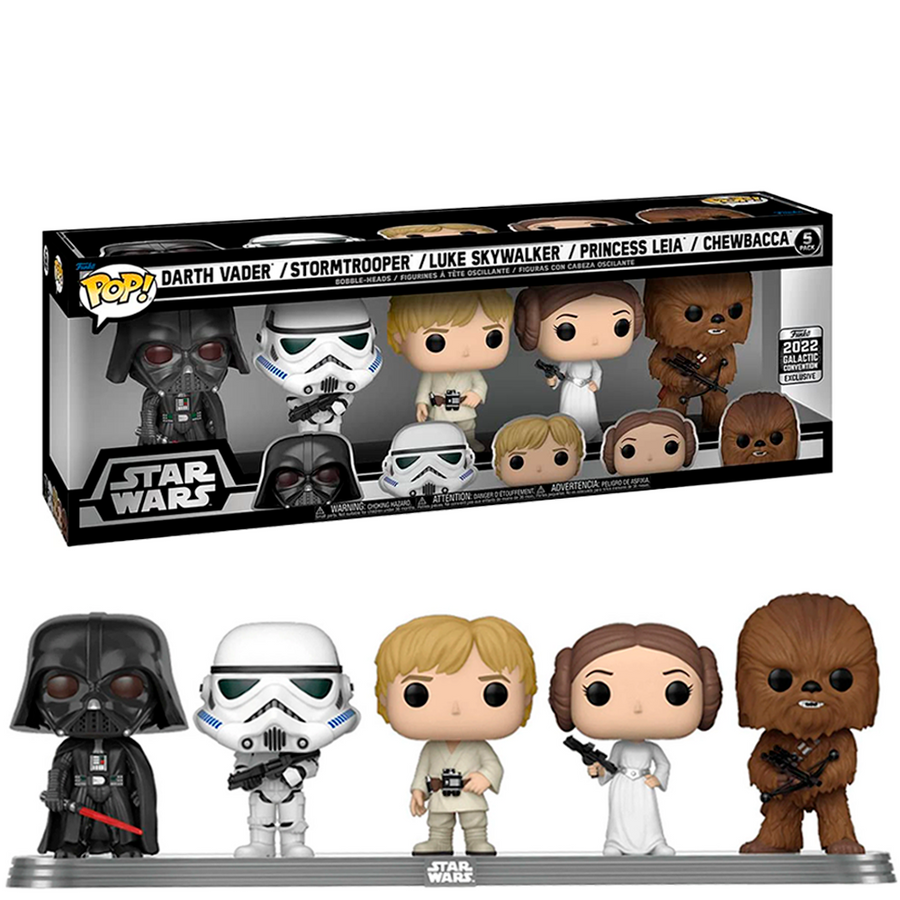 FUNKO POP STAR WARS - 5 PACK 64122 BRINDE