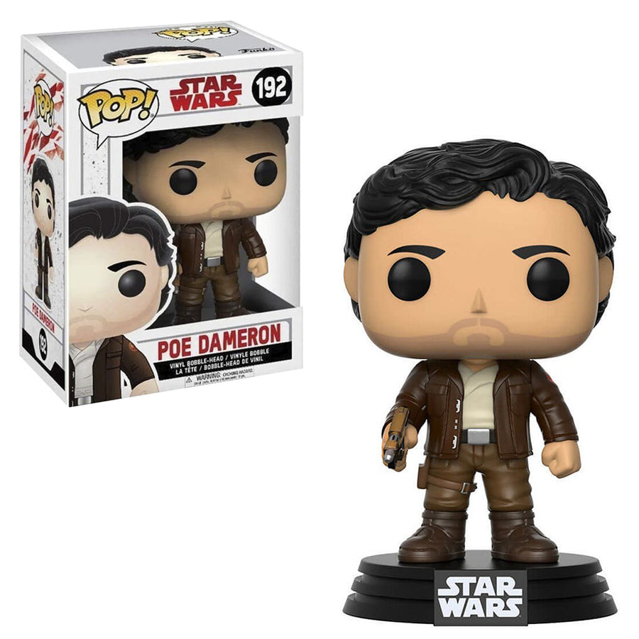 FUNKO POP STAR WARS 8 POE DAMERON 192 BRINDE