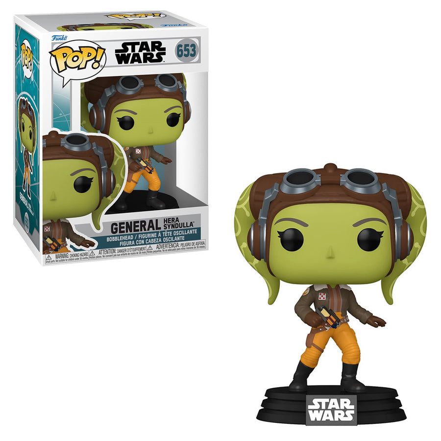 FUNKO POP STAR WARS: AHSOKA - GENERAL HERA SYNDULLA 653 BRINDE