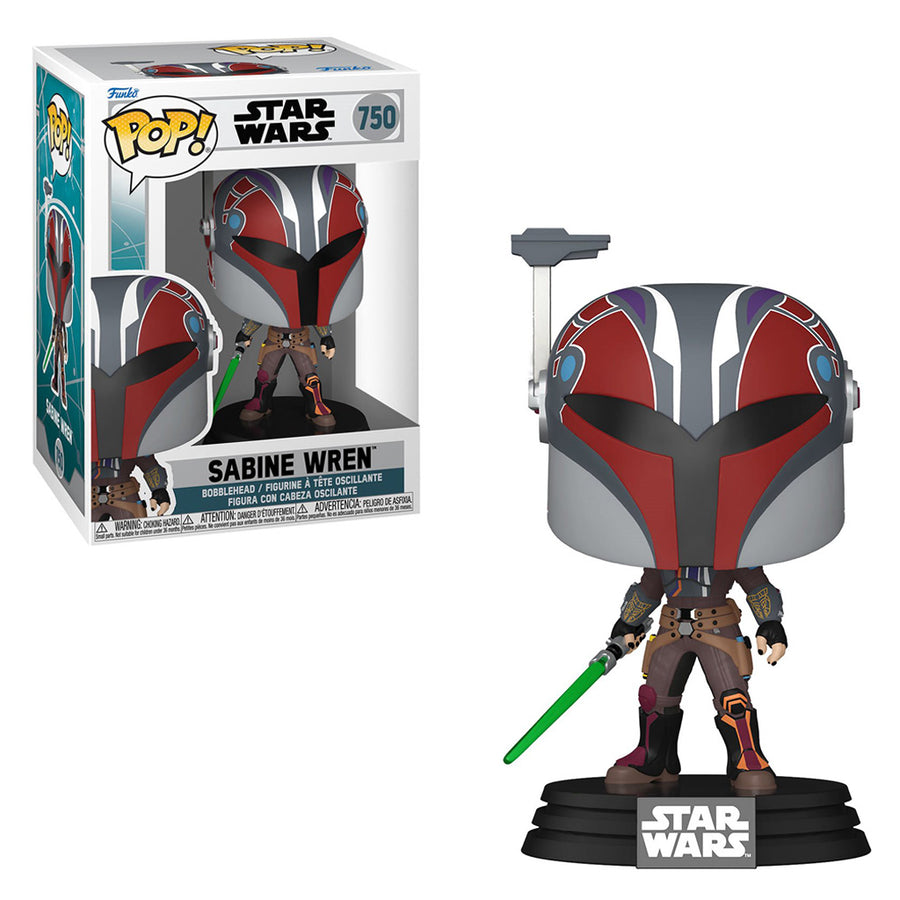 FUNKO POP STAR WARS: AHSOKA - SABINE WREN 750 BRINDE