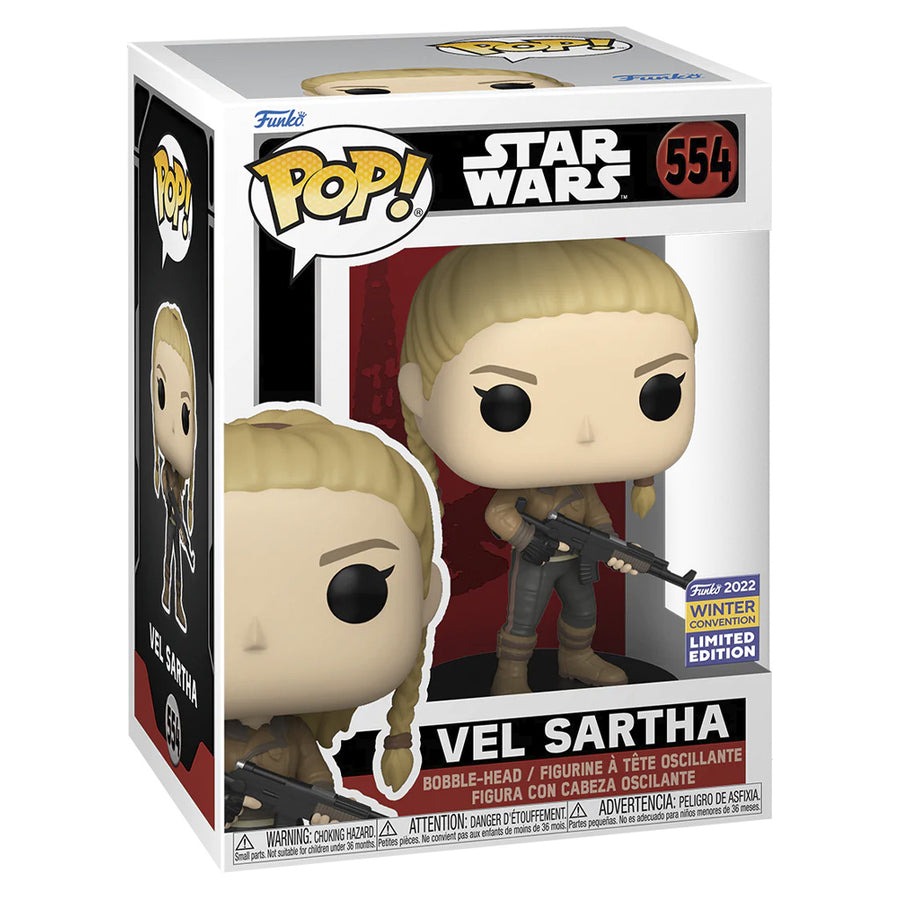FUNKO POP STAR WARS ANDOR WINTER CONVENTION 2022 - VEL SARTHA 554