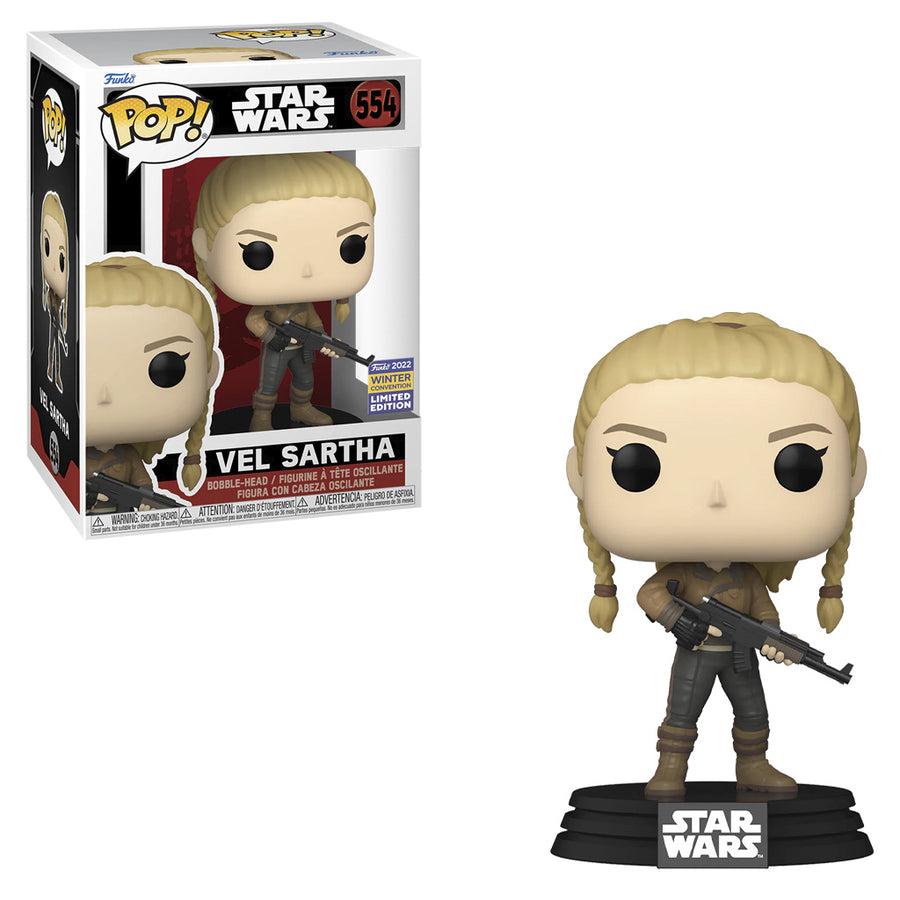 FUNKO POP STAR WARS ANDOR WINTER CONVENTION 2022 - VEL SARTHA 554 BRINDE