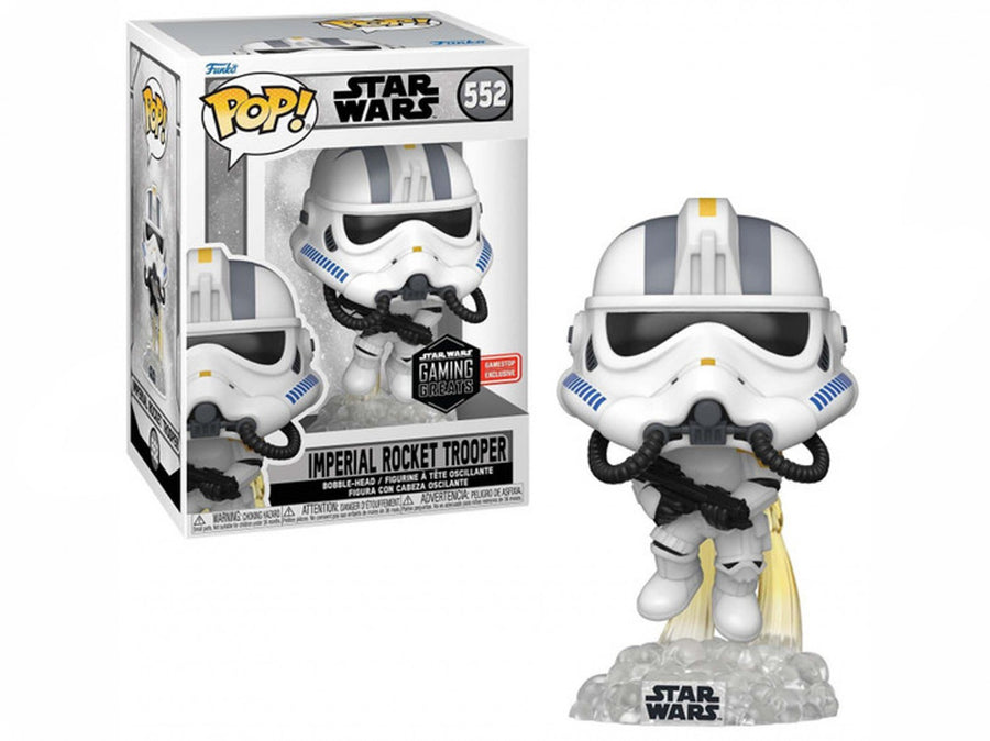 FUNKO POP STAR WARS BATTLEFRONT - ROCK TROOPER 552 BRINDE