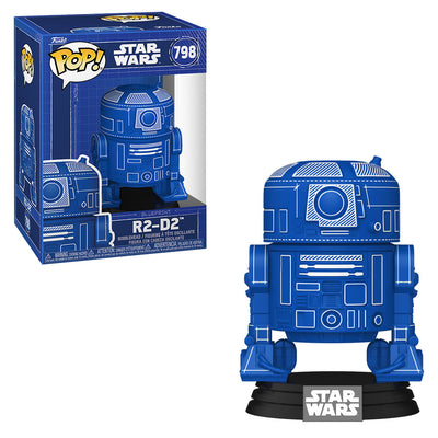 FUNKO POP STAR WARS: BLUEPRINT - R2-D2 798