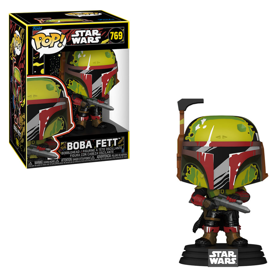 FUNKO POP STAR WARS - BOBA FETT 769 (RETRO) BRINDE