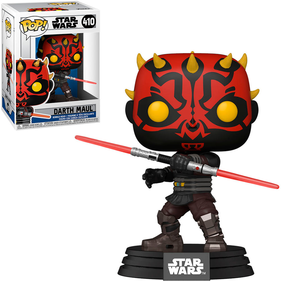 FUNKO POP STAR WARS: CLONE WARS - DARTH MAUL 410 BRINDE